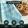ZOLLNER 352 Tea Towels, 65 x 65 cm, 100% Cotton,