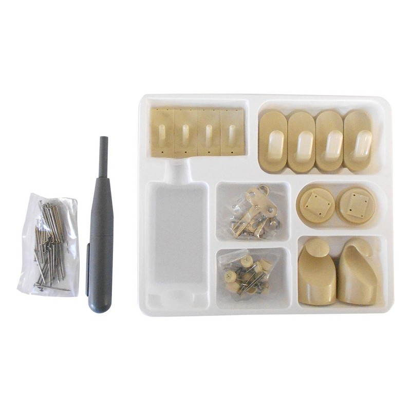 Nichikaru Sangyo Gypsum Board Hook Magic Cloth 8 Hook Set