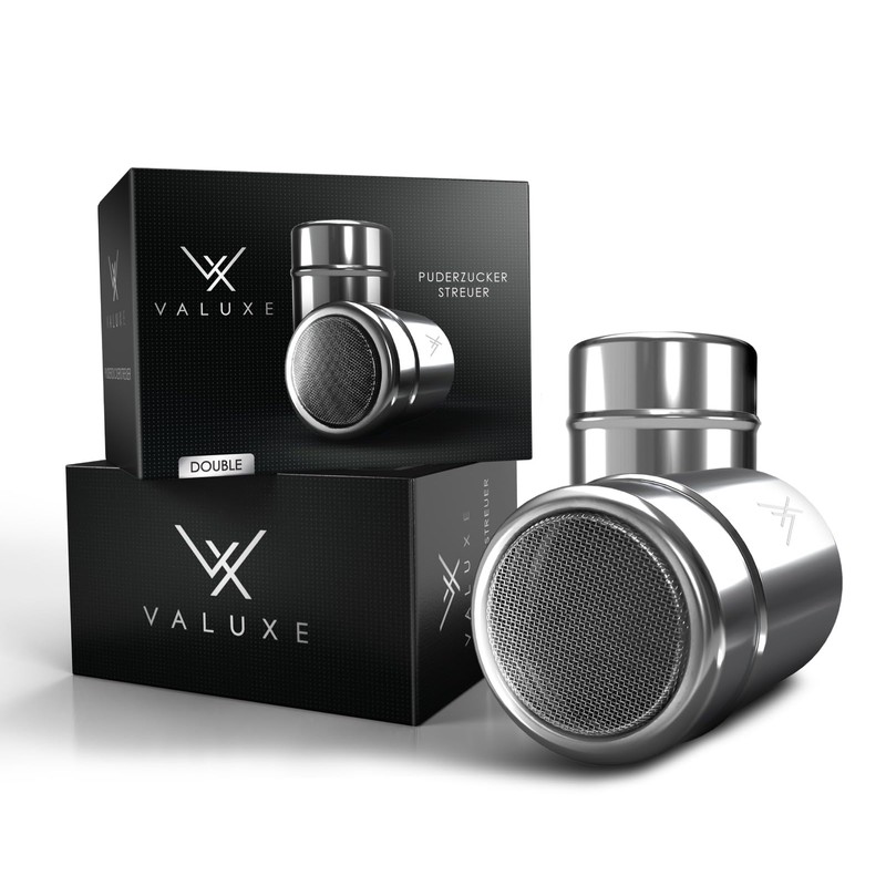 VALUXE® Icing Sugar Shaker Set in 2 Sizes - Stainless