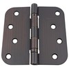 GlideRite Hardware 4058-2BB-ORB Ball Bearing 4" Steel Door Hinges 5/8"
