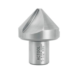 ACTOOL HSS Countersink 1-1/2'' Diameter with 3/4'' Weldon Shank