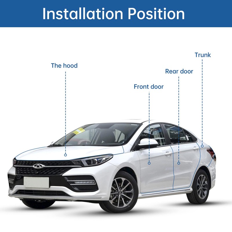 Car Door Edge Guards 32Ft(10M) Universal Rubber U Shape Edge