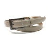 bell la bell Thin Belt [Made in Japan] Black Cowhide