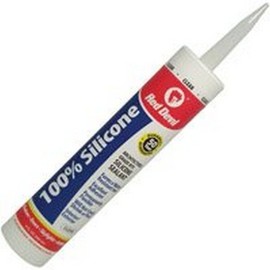 Red Devil 0826 100% Clear Silicone Sealant