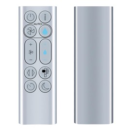 GOUYESHO Replacement Remote Control Compatible with Dyson Purifier Humidify+Cool PH01 PH02 PH03 PH04 PH3A Fan(Sliver)
