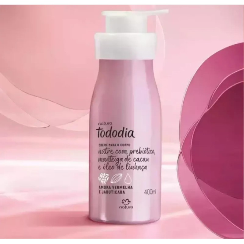 Crema Corporal Mora Roja Y Jabuticaba Tododia Natura