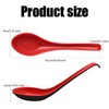 Cionyce 2PCS Wonton Soup Spoons, Chinese Japanese Miso Ramen Dumpling
