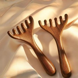Scalp Gua Sha Massage Comb Head Acupressure Tool Face Body Gua Sha Massager Gua Sha Comb Acupressure Tool Scalp care 3ea
