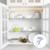 uxcell 1Pcs Glass Shelf Brackets, Adjustable Glass Shelf Glass Clip,