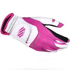 Selkirk Attaktix Women's Premium Pickleball Glove (Right Hand) (White/Pink)
