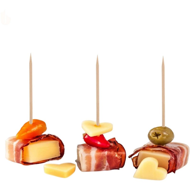 Natural Bamboo Wood tooth Picks (Cream) 400 Count