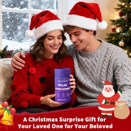 Shower Steamers Aromatherapy Christmas Stocking Stuffers for Teen Gifts, 8-Pack Shower Bombs Organic Essential Oil, Birthday Gifts for Women Her, White Elephant Gifts for Men Women