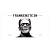 Frankenstein Aluminum Novelty Car License Plate