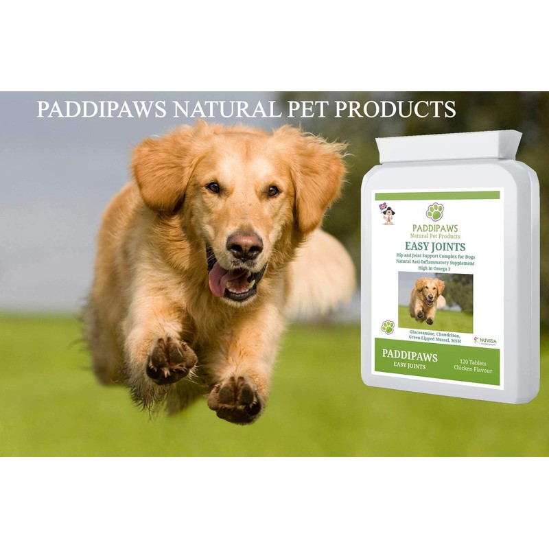 Paddipaws Dog Joint tablets - High Strength Hip and Joint