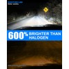 KATUR H3 LED Headlight Bulb, 16000LM Super Bright 6000K Xenon
