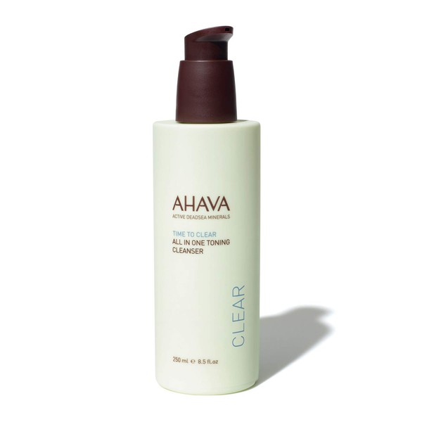 AHAVA All-In-One Toning Cleanser, 8.5 Fl Oz