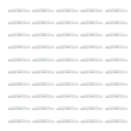 ZJchao 50 Limas de Uñas de Grano 150/150, Limas de Manicura para Uñas Acrílicas, Lavables, Reutilizables