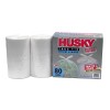 Husky 55-Gallon Clear Flap Tie Drum Liner Trash Bags 80