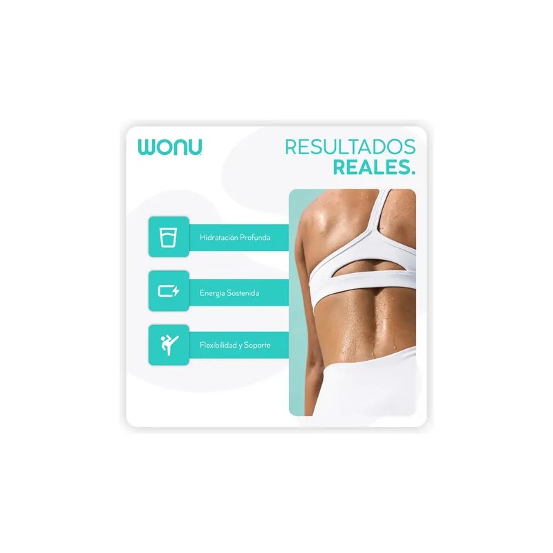 Bebida isotónica Wonu Electrolitos Limón jengibre pack x 30