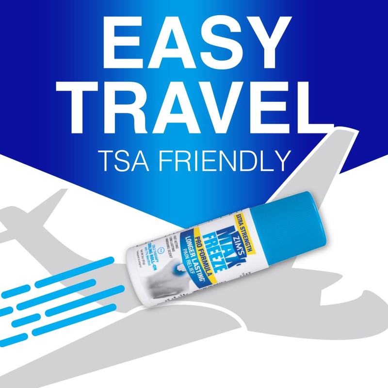 Zim's Max Freeze Pro Formula Roll-On, 3 Ounce