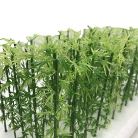DauStage Green Cherry Blossom Bamboo Palm Tree Willow Pine Forest Model N Gauge Diorama Railway Construction Tree Miniature 13. Bamboo 10cm 25 Pieces
