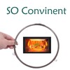 7 Inch Microwave Turntable Ring,Rotating Ring Roller,Glass Plate Tray Support