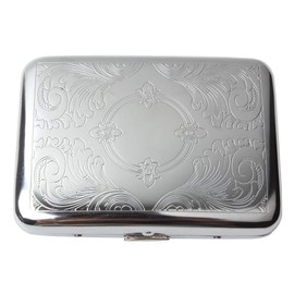 BOHONG RFID Blocking Credit Card Holder Metal wallet for Men Women - Stylish Travel Wallet - Best protection for Bank Debit, ID, ATM, Cards against Scanning Criminals