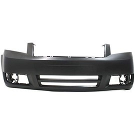 Garage-Pro Front Bumper Cover Compatible with DODGE GRAND CARAVAN 2008-2010 Primed with Fog Light Holes