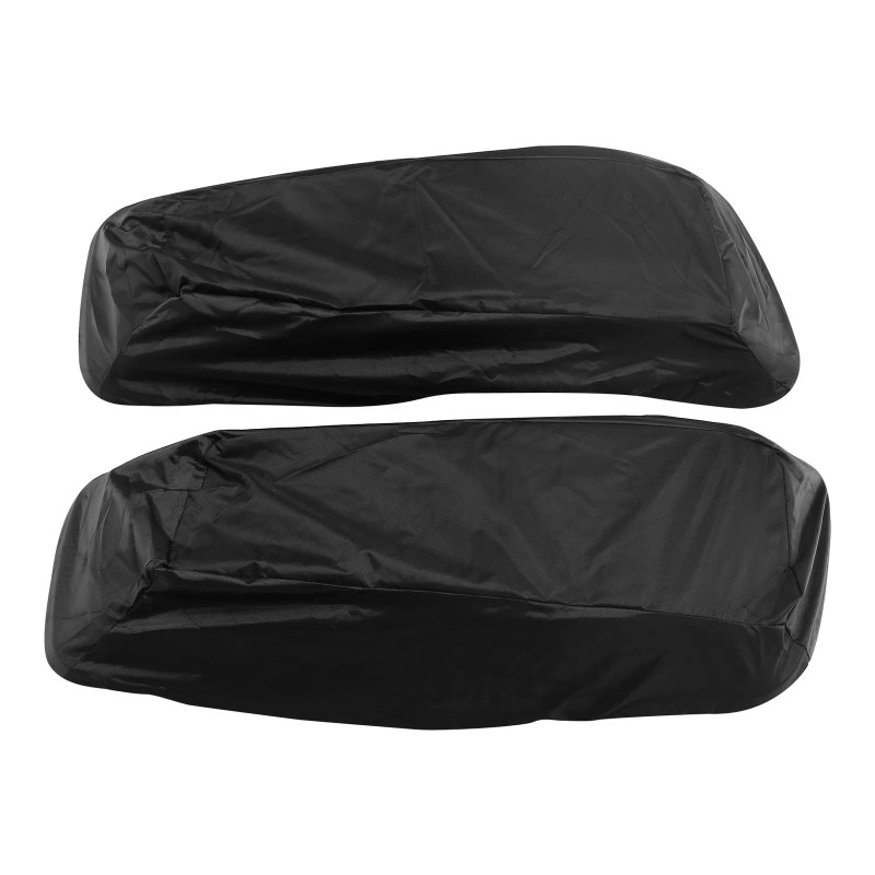TCMT Black Saddlebag Lids Speaker Cutouts Fit For Harley Touring