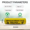 AA 400mAh 1.2V NiCd Rechargeable Solar Batteries for Outdoor Flower