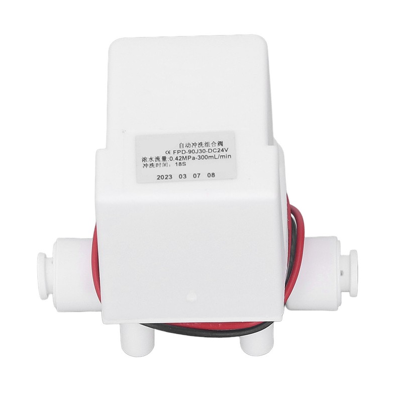 1/4 Inch PE Pipe Electric Solenoid Valve DC 24V Diaphragm