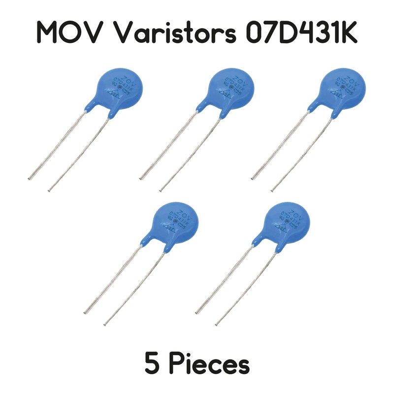Varistori MOV 07D431K 430V 1.2KA Pack of 5