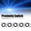 5 Pcs Proximity Switch M12x1 2 Wire Normally Closed 4mm
