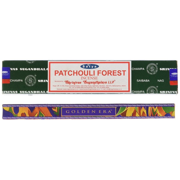 Satya Räucherstäbchen PATCHOULI FOREST (Waldpatschuli) 15 g