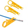 Mini Wire Stripper 3 Pack Network Wire Stripper Punch Down