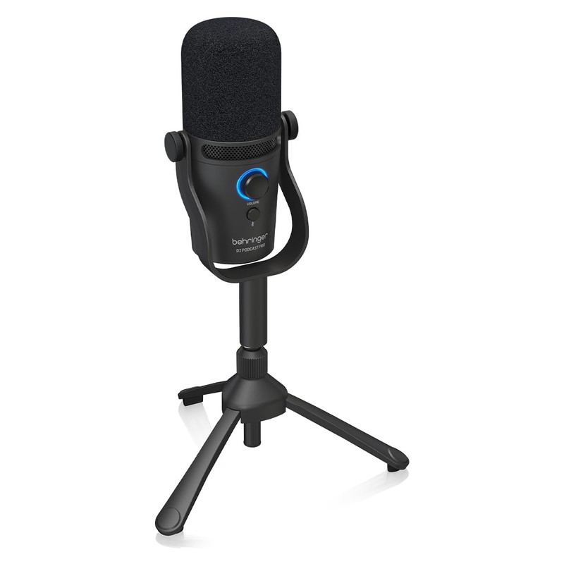 Behringer D2 Podcast PRO Large Diaphragm Dynamic Podcast Microphone