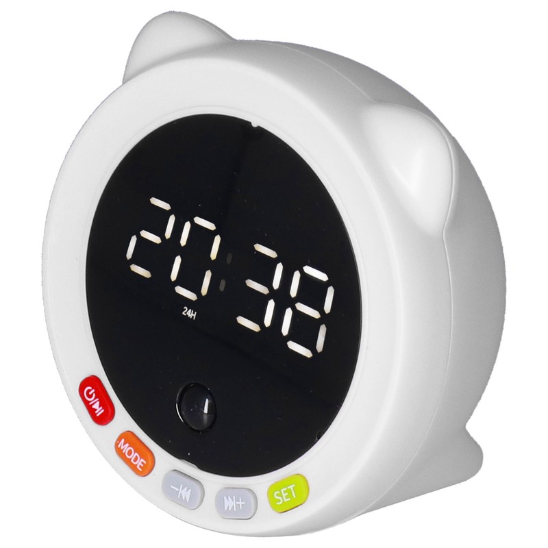 Multifunctional Bluetooth Alarm Clock Speaker Portable Digital Alarm Clock with