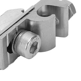 10Pcs Solar Panel Mounting Bracket Clamps Aluminum Stainless Steel Grounding Lug Photovoltaic Solar Module Mounting Clamps for Solar Power