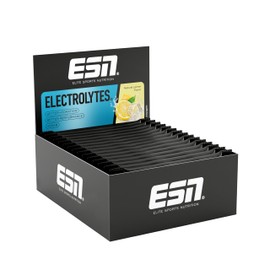 ESN Electrolytes Pro, Natural Lemon, 15 x 22,5 g (337,5 g), Elektrolyte für bessere Hydration und bessere Leistungsfähigkeit, vegan, geprüfte Qualität - made in Germany