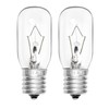 Belleone 2pcs Microwave Bulb WB36X10003-130V 40W Oven Light Bulb Compatible