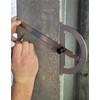 WRS Precision Protractor Scale Matte Chrome Anti-Glare with Metal Locking