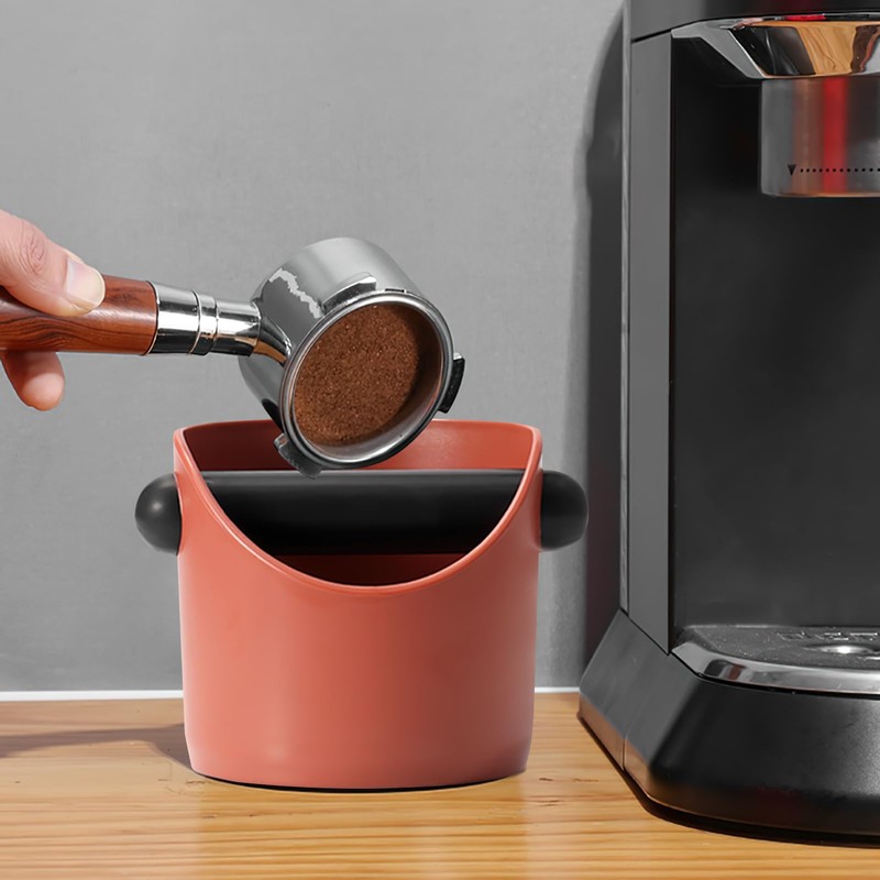 Coffee Knock Box - 0.45L Coffee Grounds Knock Box with