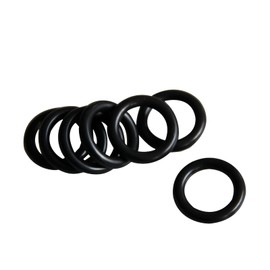 MACHSWON 50 Pcs Nitrile Rubber O-Rings 29mm OD 27mm ID 1mm Width Metric Sealing Washer Round O-Ring Gasket O Rings Seal Grommets Black
