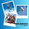 Sporti Power Swim Paddles - Swimming Training Hand Paddles -