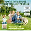 Snake Repellent for Yard Powerful,10 Pack Safe for Home Yard,