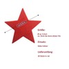 ggm Felt Stars, Diameter 6 cm, Decorative Stars, Christmas, Crafts,