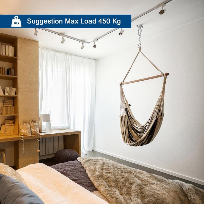 Lepidi Ceiling Hook Hanging Swing Hook with Screw Ceiling Hook