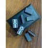 Domino Jumbo 5 Capas Baraja Plata