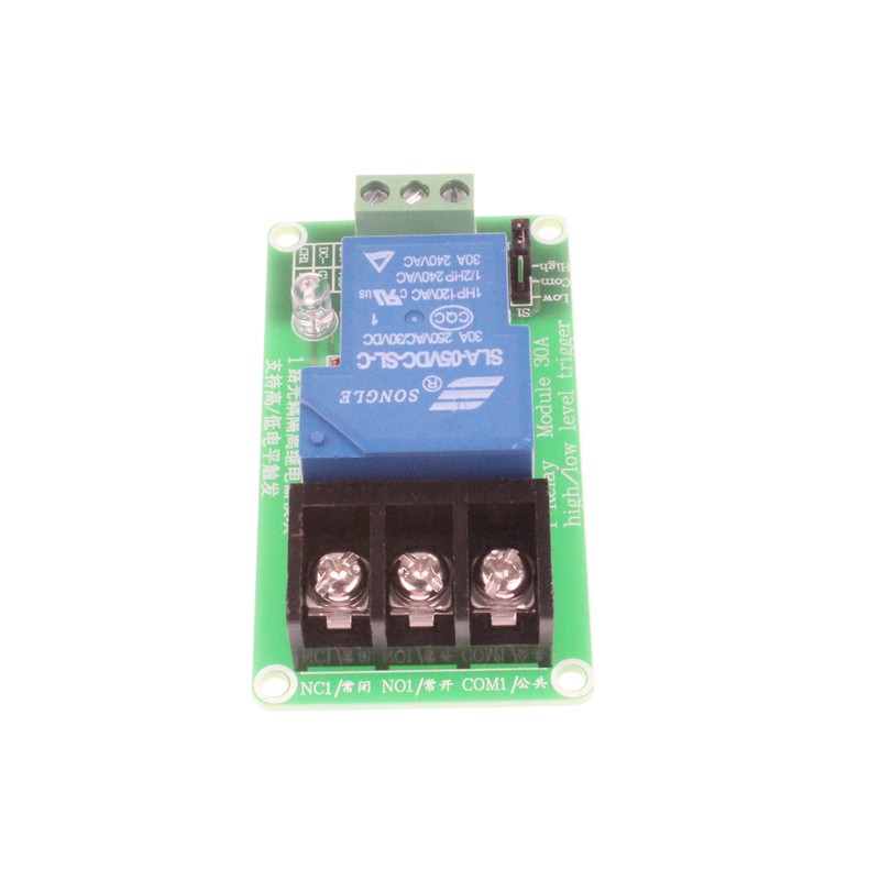 NOYITO 30A 1-Channel Relay Module High Low Level Trigger with