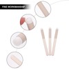 Baluue 4sets Comfy Wood Handle Makeup Brush Set Lip Brush